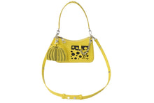 Load image into Gallery viewer, 新品未使用 LOUIS VUITTON ルイヴィトン M21702 草間彌生 マレリーニ 2WAY ショルダーバッグ イエロー ブラック エピ 中古 55784