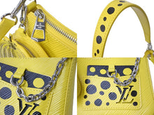 Load image into Gallery viewer, 新品未使用 LOUIS VUITTON ルイヴィトン M21702 草間彌生 マレリーニ 2WAY ショルダーバッグ イエロー ブラック エピ 中古 55784