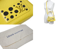 Load image into Gallery viewer, 新品未使用 LOUIS VUITTON ルイヴィトン M21702 草間彌生 マレリーニ 2WAY ショルダーバッグ イエロー ブラック エピ 中古 55784