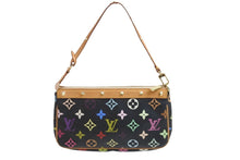 画像をギャラリービューアに読み込む, LOUIS VUITTON ルイヴィトン ハンドバッグ 村上隆 マルチカラー PVC M92648 美品 中古 55796