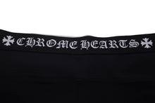 Load image into Gallery viewer, 新品未使用 CHROME HEARTS クロムハーツ ヨガウェア パンツ ブラック ナイロン ポリウレタン サイズM 中古 55809