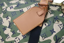 画像をギャラリービューアに読み込む, 新品同様 LOUIS VUITTON ルイヴィトン×村上隆 キーポルバンドリエール55 モノグラムモフラージュ M95774 ゴールド金具 中古 55839