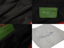 Load image into Gallery viewer, Christian Dior クリスチャンディオール サドルバッグ ハンドバッグ ラスタカラー シルバー 01RU 0074 美品 中古 5584