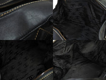 画像をギャラリービューアに読み込む, CHANEL シャネル ワイルドステッチ ボストンバッグ ココマーク ブラック 6番台 ロゴ ロック付き 鞄 手持ち かばん 中古 55841