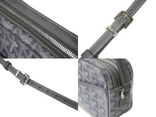 画像をギャラリービューアに読み込む, GOYARD ゴヤール ショルダーバッグ カップヴェール PM ヘリンボーン柄 グレー シルバー金具 美品 中古 55842