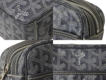 画像をギャラリービューアに読み込む, GOYARD ゴヤール ショルダーバッグ カップヴェール PM ヘリンボーン柄 グレー シルバー金具 美品 中古 55842