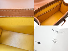 Load image into Gallery viewer, 新品未使用 GOYARD ゴヤール ハンドバッグ 2WAY ショルダー サイゴンPM ブラウン レザー 中古 55848