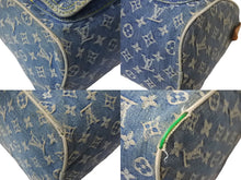 Load image into Gallery viewer, LOUIS VUITTON ルイヴィトン 2WAYショルダーハンドバッグ M95019 ネオスピーディ モノグラムデニム ゴールド金具 美品 中古 55859