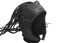 Load image into Gallery viewer, アーカイブ OAKLEY オークリー MEDUSA メデューサ ハット レザー ブラック サイズL ゴーグル欠品 美品 中古 55870