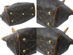 LOUIS VUITTON ルイヴィトン ハンドバッグ M40143 ティボリPM モノグラム ゴールド金具 良品 中古 55881