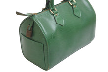 Load image into Gallery viewer, LOUIS VUITTON ルイヴィトン ハンドバッグ M43014 スピーディ25 エピレザー ボルネオグリーン ゴールド金具 良品 中古 55883