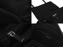 Load image into Gallery viewer, PRADA プラダ ショルダーバッグ メッセンジャー トライアングルロゴ ブラック ナイロン 1BD671 ブラック 美品 中古 55895