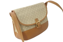 Load image into Gallery viewer, LOUIS VUITTON ルイヴィトン ショルダーバッグ M92674 べランジェール ベージュ キャンバス レザー ゴールド金具 美品 中古 55902