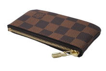 画像をギャラリービューアに読み込む, 新品同様 Louis Vuitton ルイヴィトン ポシェット クレ キー コインケース N62658 ダミエキャンバス ブラウン ゴールド 中古 55907
