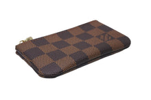 画像をギャラリービューアに読み込む, 新品同様 Louis Vuitton ルイヴィトン ポシェット クレ キー コインケース N62658 ダミエキャンバス ブラウン ゴールド 中古 55907