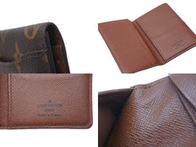 画像をギャラリービューアに読み込む, 新品同様 LOUIS VUITTON ルイヴィトン カードケース 名刺入れ M61732 オーガナイザー ドゥ ポッシュ ブラウン 中古 55908