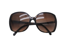 画像をギャラリービューアに読み込む, CHANEL シャネル ココマーク ブラウン サングラス メガネ 5204A サイズ60□17-135 イタリア製 美品 中古 55912