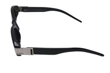 画像をギャラリービューアに読み込む, GUCCI グッチ サングラス ブラック ブルー アイウェア 小物 ロゴ シルバー金具 55□20 GG2411 ブラック 美品 中古 55914