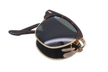画像をギャラリービューアに読み込む, 極美品 Ray-Ban レイバン サングラス 0RB2176 990 51 ブラウン ゴールド 中古 55916