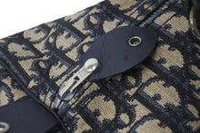 Load image into Gallery viewer, Christian Dior クリスチャンディオール ハンドバッグ ミニボストン トロッター コットンキャンバス シルバー金具 美品 中古 55923