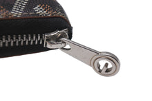 Load image into Gallery viewer, GOYARD ゴヤール 長財布 マティニョンGM ヘリンボーン柄 ウォレット ブラック ブラウン シルバー金具 メンズ 良品 中古 55945