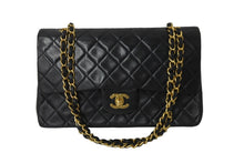 画像をギャラリービューアに読み込む, CHANEL シャネル マトラッセ Wフラップ チェーン ショルダーバッグ 2番台 ゴールド金具 ココマーク ロゴ 中古 55964