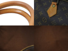 画像をギャラリービューアに読み込む, LOUIS VUITTON ルイヴィトン ボストンバッグ M41107 スピーディ35 モノグラムキャンバス ブラウン ゴールド金具 美品 中古 55967