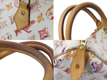 Load image into Gallery viewer, LOUIS VUITTON ルイヴィトン ハンドバッグ 2008 M95751 スピーディ30 モノグラム ウォーターカラー ゴールド金具 良品 中古 55971