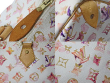 Load image into Gallery viewer, LOUIS VUITTON ルイヴィトン ハンドバッグ 2008 M95751 スピーディ30 モノグラム ウォーターカラー ゴールド金具 良品 中古 55971