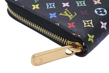 画像をギャラリービューアに読み込む, 極美品 LOUIS VUITTON ルイヴィトン 長財布 ジッピー ウォレット モノグラム マルチカラー M60243 ゴールド金具 中古 55974