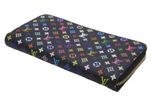 画像をギャラリービューアに読み込む, 極美品 LOUIS VUITTON ルイヴィトン 長財布 ジッピー ウォレット モノグラム マルチカラー M60243 ゴールド金具 中古 55974