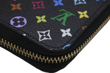 画像をギャラリービューアに読み込む, 極美品 LOUIS VUITTON ルイヴィトン 長財布 ジッピー ウォレット モノグラム マルチカラー M60243 ゴールド金具 中古 55974