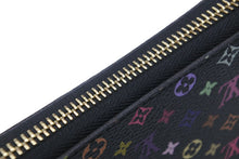 画像をギャラリービューアに読み込む, 極美品 LOUIS VUITTON ルイヴィトン 長財布 ジッピー ウォレット モノグラム マルチカラー M60243 ゴールド金具 中古 55974