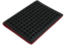 Load image into Gallery viewer, Christian Louboutin クリスチャンルブタン パスポートケース スパイクスタッズレザー ブラック レッド 美品 中古 55985