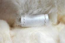 画像をギャラリービューアに読み込む, GUCCI グッチ GGキャンバス ファー ぬいぐるみ 人形 テディーベア クマ ホワイト 白 7077722 美品 中古 55996
