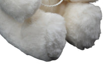 画像をギャラリービューアに読み込む, GUCCI グッチ GGキャンバス ファー ぬいぐるみ 人形 テディーベア クマ ホワイト 白 7077722 美品 中古 55996