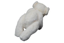 画像をギャラリービューアに読み込む, GUCCI グッチ GGキャンバス ファー ぬいぐるみ 人形 テディーベア クマ ホワイト 白 7077722 美品 中古 55996