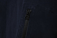 画像をギャラリービューアに読み込む, Sacai サカイ 半袖Ｔシャツ 異素材 ドッキング サイドスナップ ネイビー カーキ サイズ4 22-02733M 美品 中古 56011
