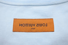 画像をギャラリービューアに読み込む, LOUIS VUITTON ルイヴィトン インサイドアウト 半袖Ｔシャツ トップス ブルー RM211 NPL HKY83W サイズXXXL 良品 中古 56012