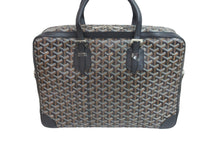 Load image into Gallery viewer, 極美品 GOYARD ゴヤール ビジネスバッグ ブリーフケース アンバサッドMM PVCコーティングキャンバス シルバー金具 中古 56016