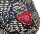 画像をギャラリービューアに読み込む, GUCCI グッチ GGキャンバス ぬいぐるみ 人形 テディーベア クマ ベージュ ネイビー 7077722 美品 中古 56023