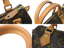 画像をギャラリービューアに読み込む, LOUIS VUITTON ルイヴィトン ミニスピーディ ボストンバッグ モノグラム M41534 PVC ブラウン ゴールド 美品 中古 56087