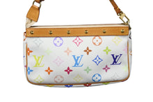 画像をギャラリービューアに読み込む, LOUIS VUITTON ルイヴィトン ハンドバッグ ポシェットアクセソワール モノグラムマルチカラー M92649 ゴールド金具 美品 中古 56099