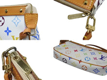 画像をギャラリービューアに読み込む, LOUIS VUITTON ルイヴィトン ハンドバッグ ポシェットアクセソワール モノグラムマルチカラー M92649 ゴールド金具 美品 中古 56099