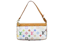 画像をギャラリービューアに読み込む, LOUIS VUITTON ルイヴィトン ポシェット アクセソワール モノグラム M92649 マルチカラー ブロン ゴールド金具 美品 中古 56100