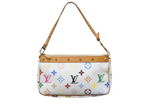 画像をギャラリービューアに読み込む, LOUIS VUITTON ルイヴィトン ハンドバッグ ポシェット アクセソワール モノグラム ブロン M92649 ゴールド金具 美品 中古 56101
