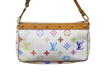 画像をギャラリービューアに読み込む, LOUIS VUITTON ルイヴィトン ハンドバッグ ポシェット アクセソワール モノグラム ブロン M92649 ゴールド金具 美品 中古 56101