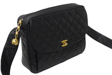 画像をギャラリービューアに読み込む, CHANEL シャネル ショルダーバッグ マトラッセ 2番台 ココマーク ココボール ブラック キャビアスキン ゴールド 美品 中古 56146