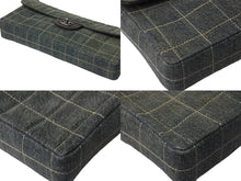 画像をギャラリービューアに読み込む, CHANEL シャネル チェーンショルダーバッグ マトラッセ チョコバー デニム インディゴ ヴィンテージ 6番台 2000年 美品 中古 56150