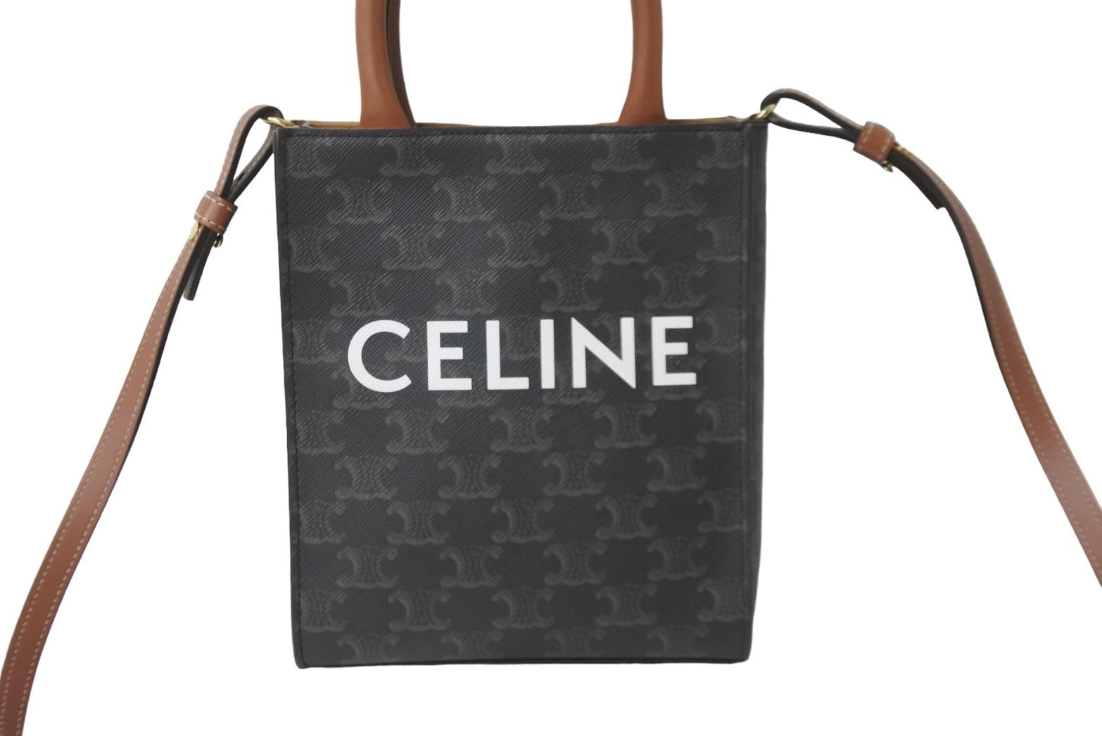 CELINE セリーヌ ショルダーバッグ バーティカルカバ トリオンフ